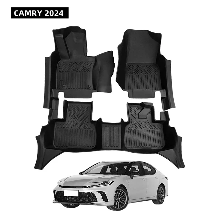 Custom Tpe Foot Mat 5D TPE Car Mats for CAMRY 2024